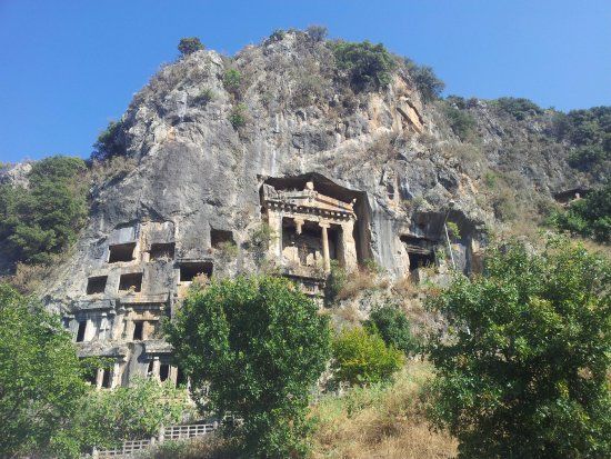 Amyntas Rock Tombs